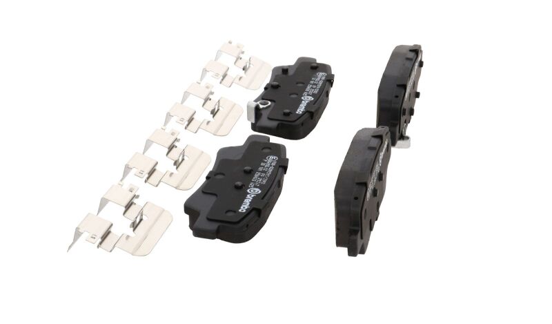 Brembo OE 21-23 Hyundai Kona/19-24 Kona Electric/19-21 Veloster Low-Met Brake Pad - Rear-thumbmail-22