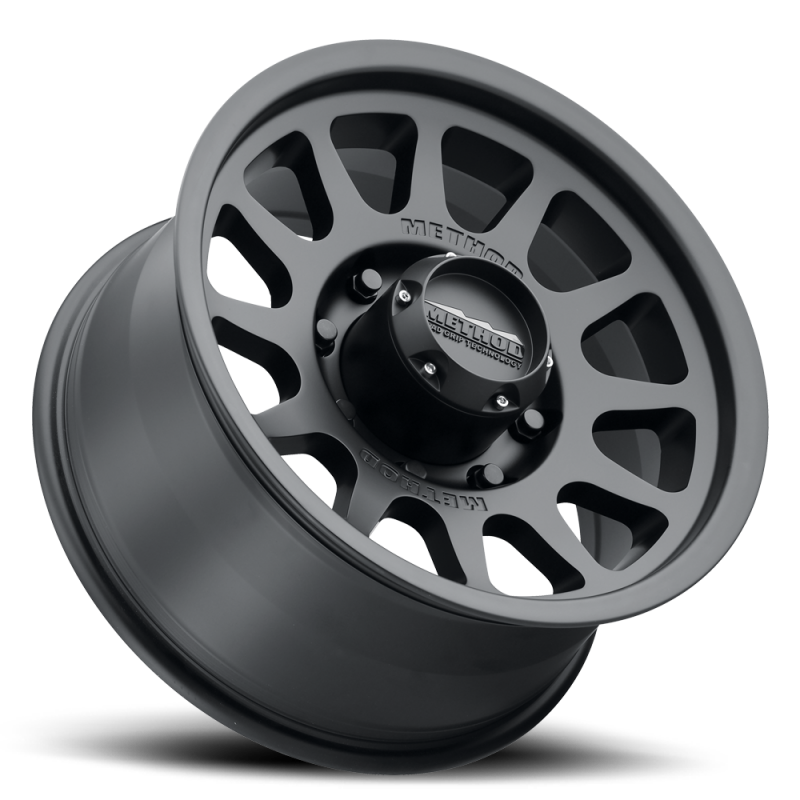 Method MR703 Bead Grip 20x9 12mm Offset 8x170 130.81mm CB - Matte Black-thumbmail-3
