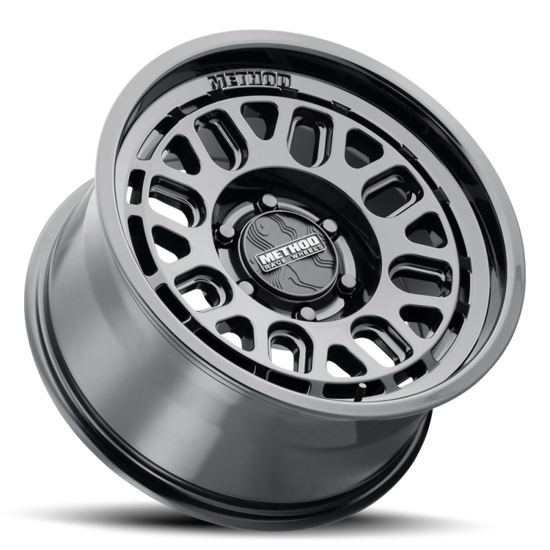 Method MR321 17x8.5 +25mm Offset 6x5.5 BP 106.25mm CB Gloss Black Wheel-thumbmail-3