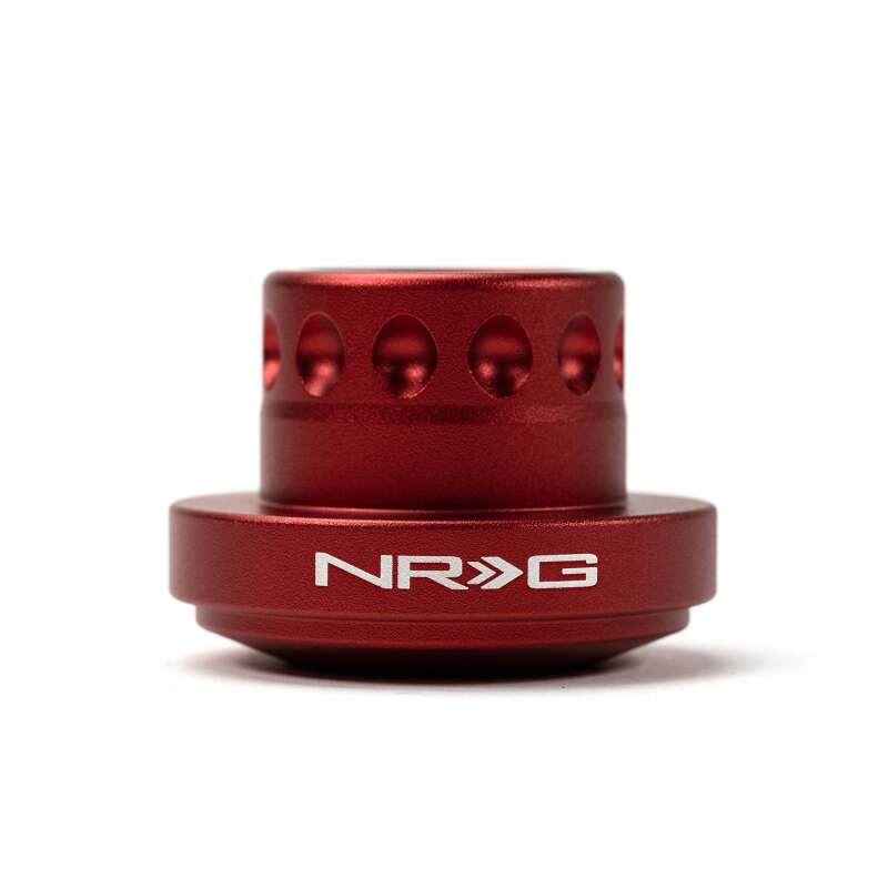 NRG Short Hub Adapter 95-98 BMW M3/Z3 / 91-98 318/325/328 / 95-04 E39 (540) - Matte Red-thumbmail-1