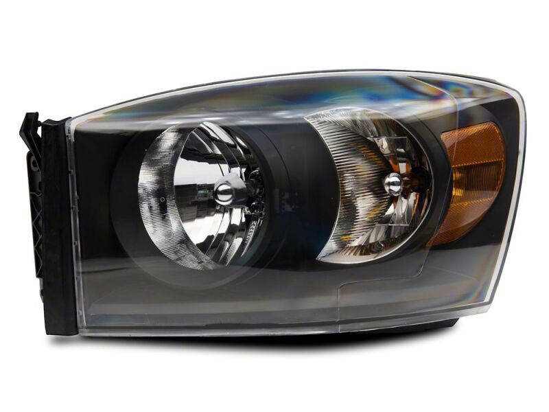 Raxiom 06-08 Dodge RAM 1500 Axial Series Euro Headlights- Black Housing- Clear Lens-thumbmail-9