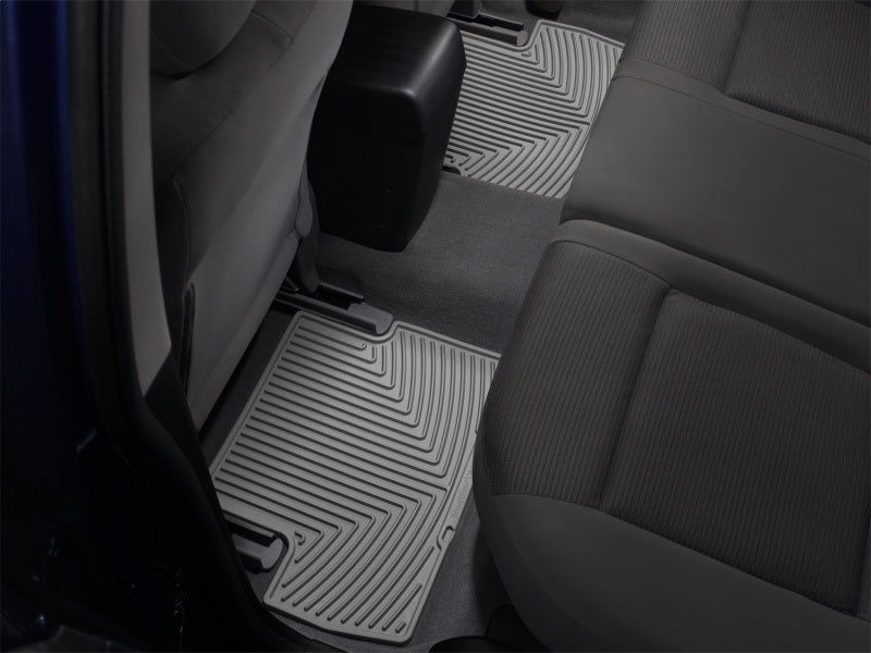 WeatherTech 98-06 BMW 3-Series (E46) Sedan Rear Rubber Mats - Grey-thumbmail-2