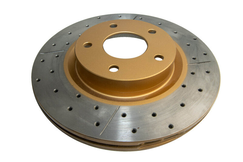 DBA 03-05 350Z / 03-04 G35 / 03-05 G35X Front Drilled & Slotted Street Series Rotor-thumbmail-1