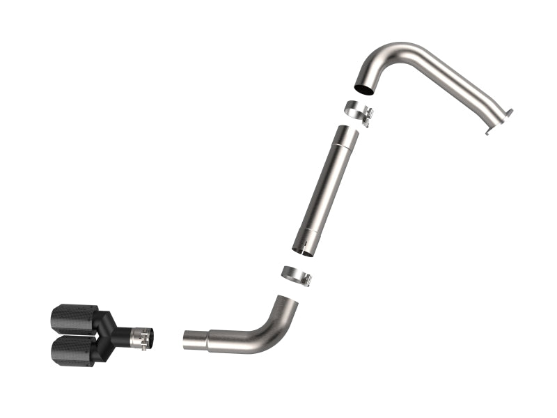 aFe Takeda 21-25 Hyundai Elantra 1.6L (t) 3in. SS Axle-Back Exhaust System w/Carbon Tips-thumbmail-6