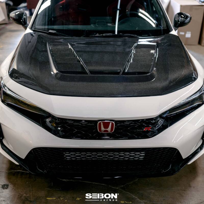 Seibon 2023 Honda Civic Type R TV-Styler Double Side Carbon Fiber Hood-thumbmail-10
