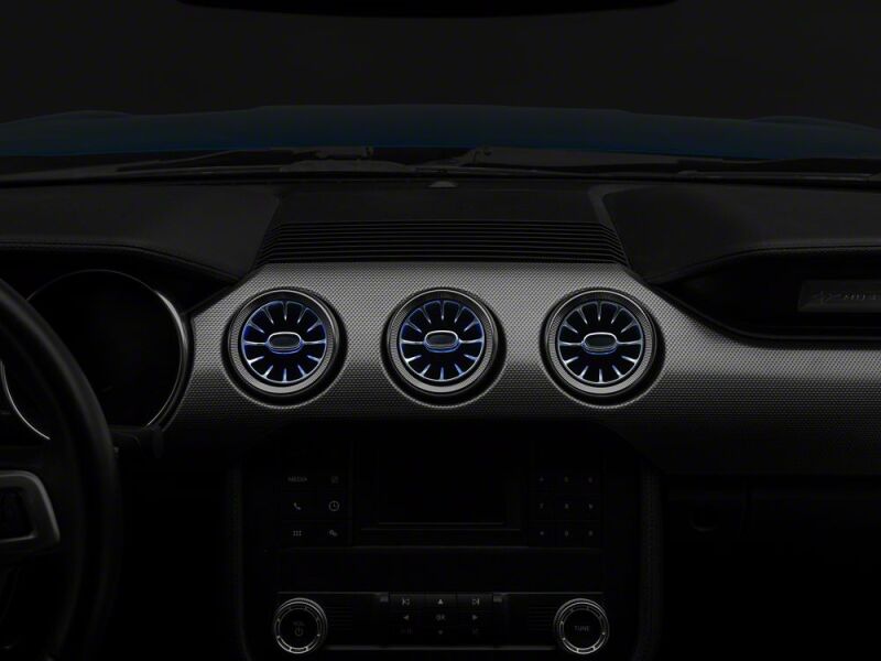 Raxiom 15-23 Ford Mustang Axial Series LED Color Changing Air Vent Outlets-thumbmail-6