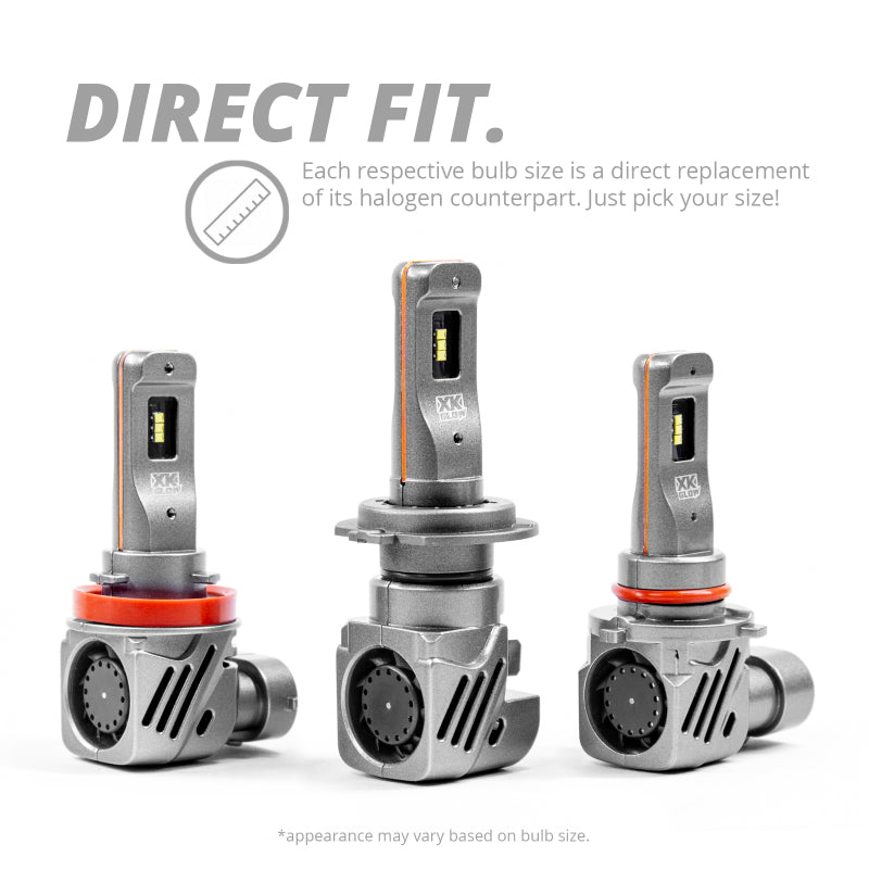 XK Glow HB4 9006 IGNITE Series Compact LED Bulb Kit-thumbmail-2