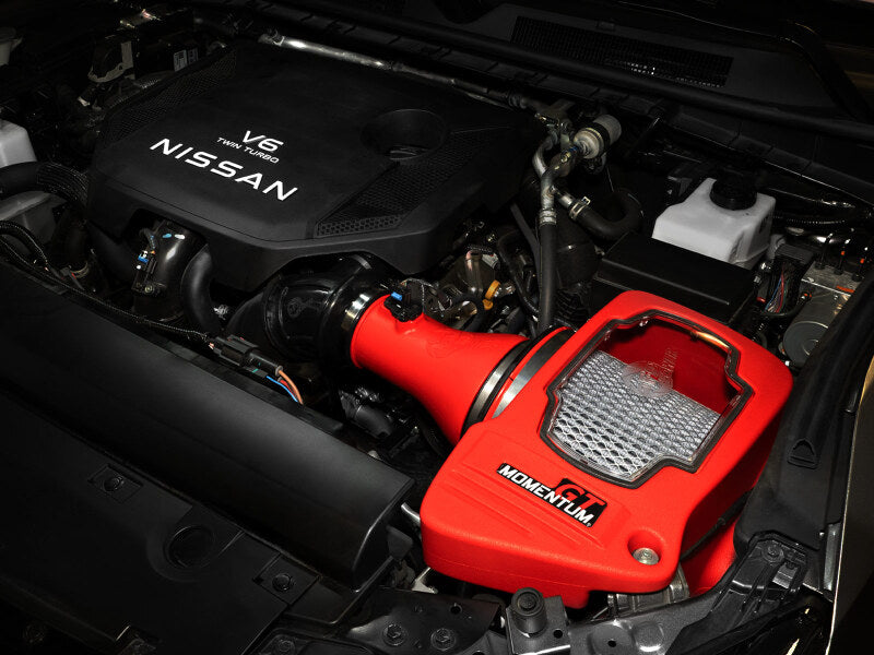 aFe Momentum GT Pro Dry S Cold Air Intake 2025+ Nissan Patrol/Armada V6-3.5L (tt) - Red-thumbmail-2