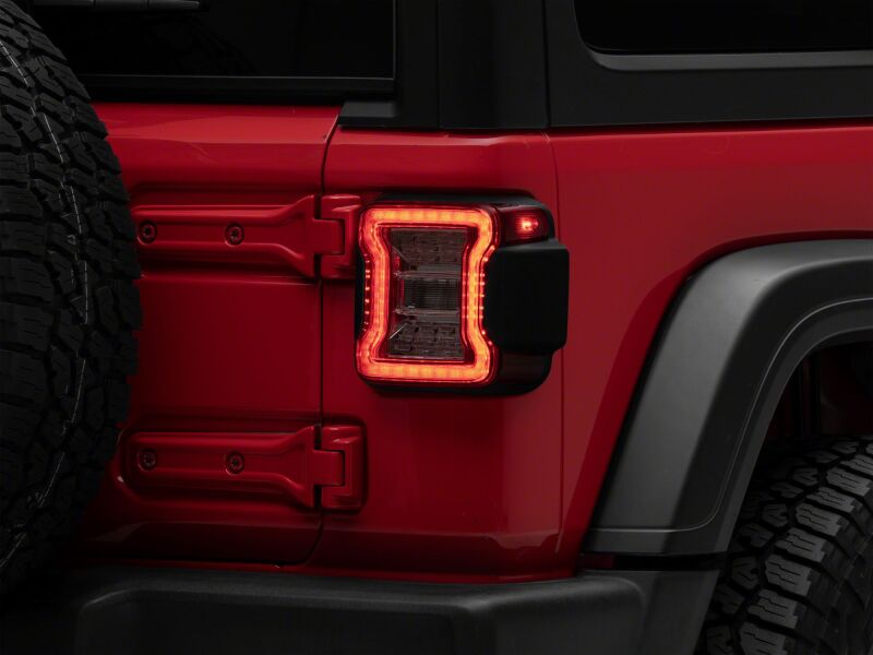 Raxiom 18-26 Jeep Wrangler JL LED Tail Lights- Clear Housing- Clear Lens-thumbmail-11