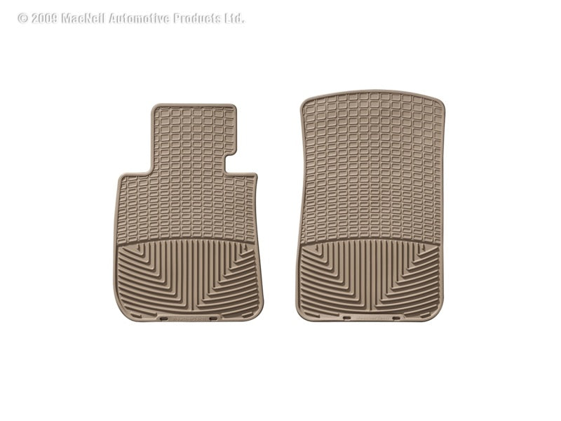 WeatherTech 05+ Chevrolet Cobalt Front Rubber Mats - Tan-thumbmail-2