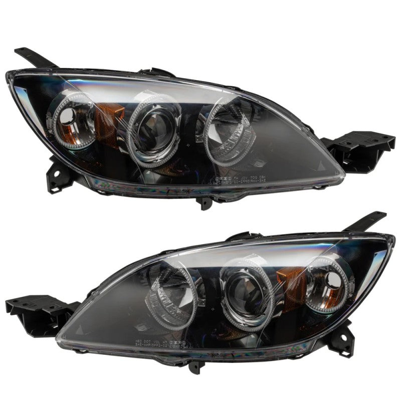 Oracle 04-09 Mazda 3 SMD HL - Hatchback - Halogen Style - ColorSHIFT w/ BC1 Controller-thumbmail-1