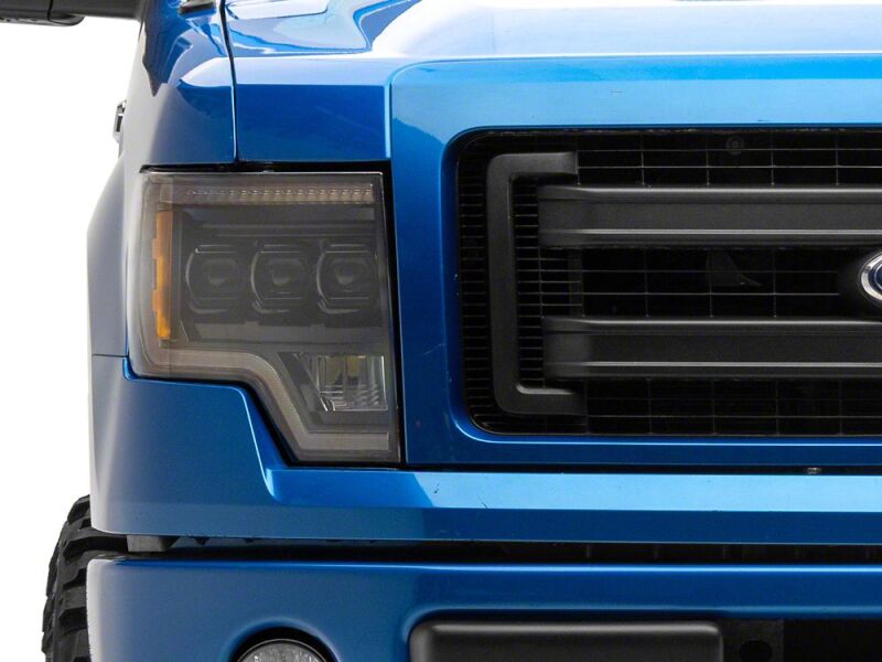 Raxiom 09-14 Ford F-150 CXR Series LED Projector Headlights- Black Housing- Clear Lens-thumbmail-11