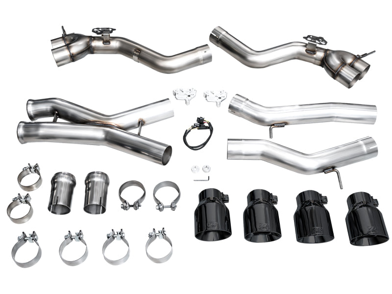AWE Tuning 23-24 BMW G87 M2 Track Edition Exhaust - Diamond Black Tips-thumbmail-16