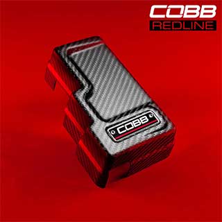 COBB 846665-KIT-RMC passenger-side matte carbon fiber fuse cover
