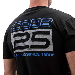 COBB25 Circuitry shirt size M — front detail view