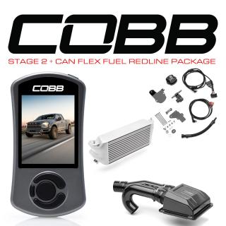 COBB FOR0050S20SL-RED-FF Stage 2+ CAN flex fuel Redline package, silver