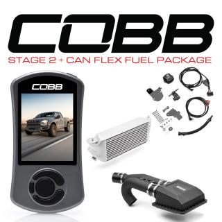 COBB FOR0050S20SL-TCM-FF Stage 2+ CAN flex fuel package, silver