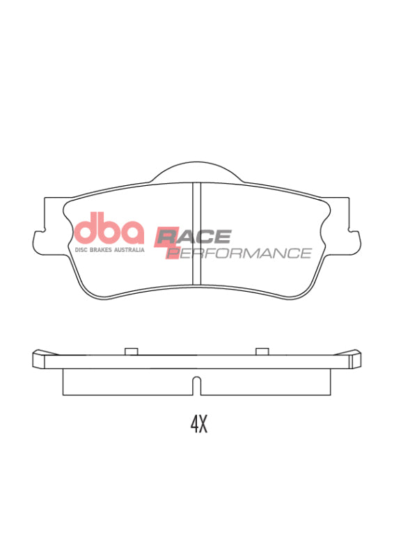 DBA 08-17 Pontiac G8 V6 Rear RP Performance Brake Pads-thumbmail-9