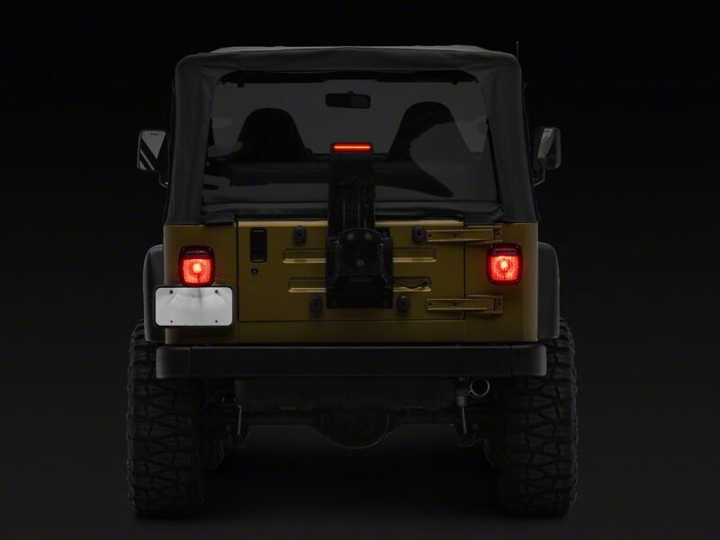 Raxiom 97-06 Jeep Wrangler TJ LED Third Brake Light- Smoked-thumbmail-10