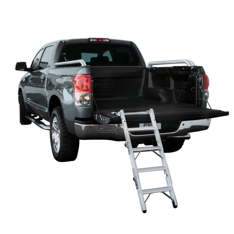Westin Truck-Pal Tailgate Ladder - Aluminum-thumbmail-11