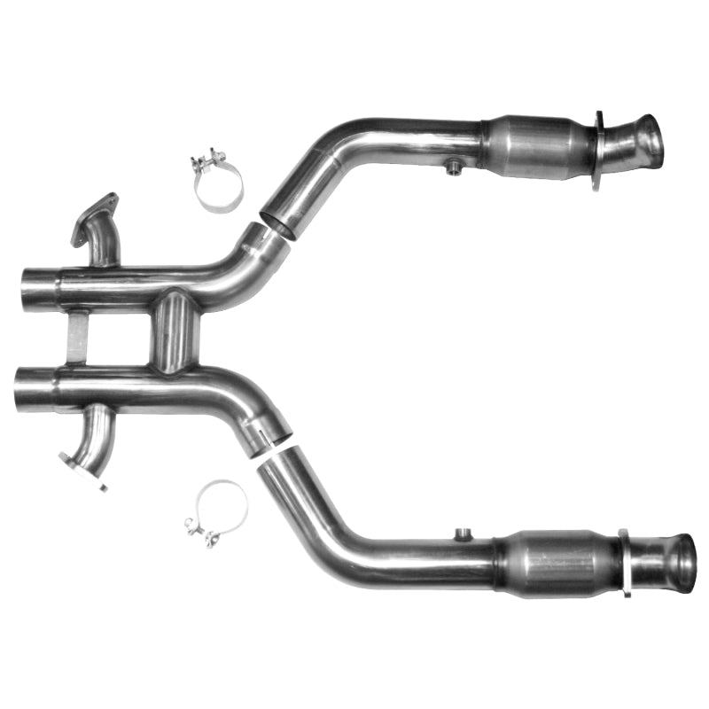 Kooks 12-13 Ford Mustang GT 5.0L 4V -302 Boss Edition 3in x 2 3/4in OEM Cat H Pipe SS-thumbmail-2