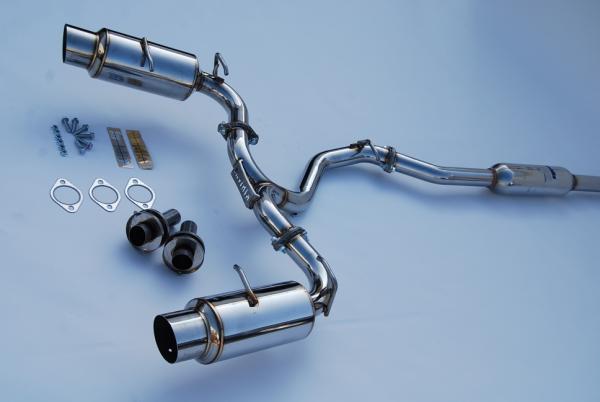 Invidia 12 Scion FRS/BRZ 60mm N1 Polish Tip Cat- Back Exhaust-thumbmail-5