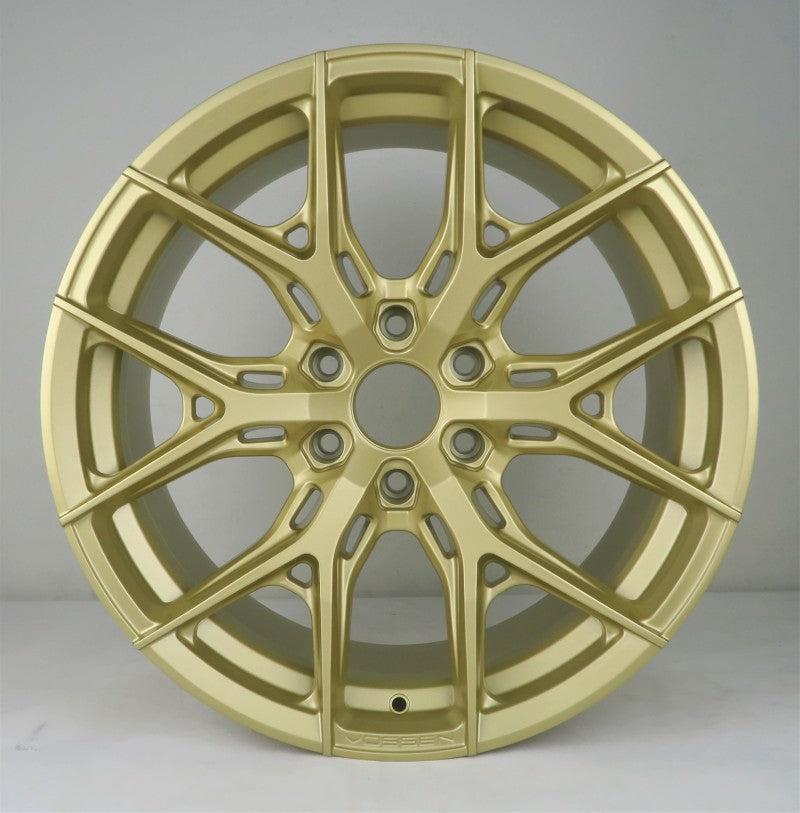 Vossen HF6-4 20x9.5 / 6x135 / ET15 / 87.1 - Satin Gold Wheel-thumbmail-2
