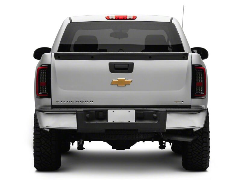 Raxiom 07-13 Chevrolet Silverado 1500 G2 LED Tail Lights- Black Housing- Smoked Lens-thumbmail-8