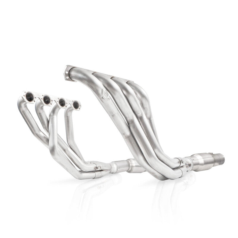 Stainless Works 79-93 Ford Mustang Headers -1-7/8 in Primaries 2 O Clock Trick Flow HP-thumbmail-1