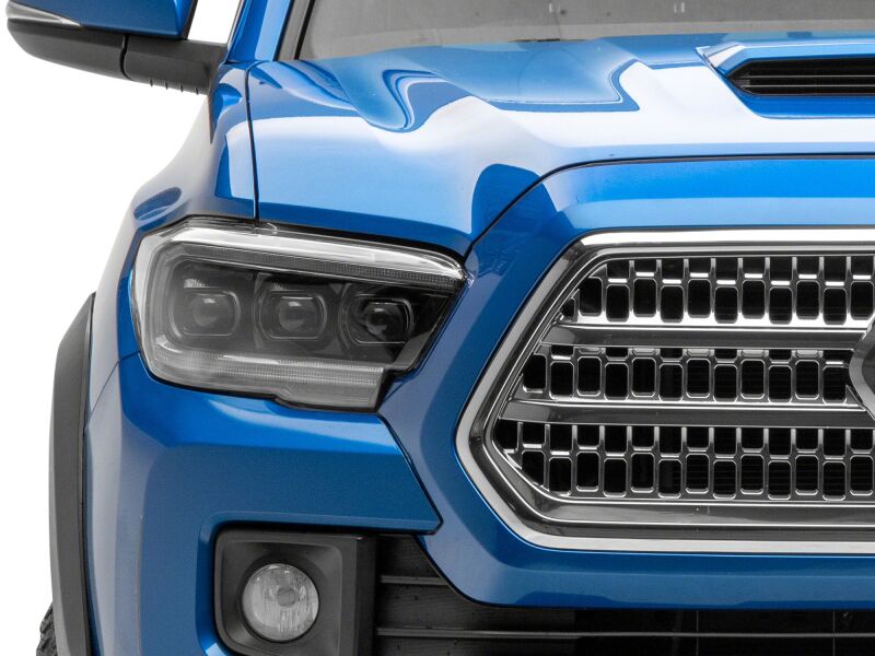 Raxiom 16-23 Toyota Tacoma CXR Series V2 LED Projector Headlights- Black Housing- Clear Lens-thumbmail-11