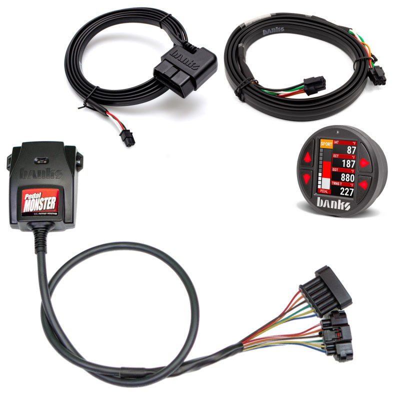 Banks Power Pedal Monster Kit Yazaki 090 II Sealed Series 6-Way CONFIG 1 PM-12 With iDash Pro-thumbmail-3