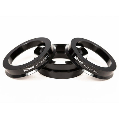 Konig Aluminum Hub Ring Set (4pcs) - 73.1mm O.D. / 56.1mm I.D.