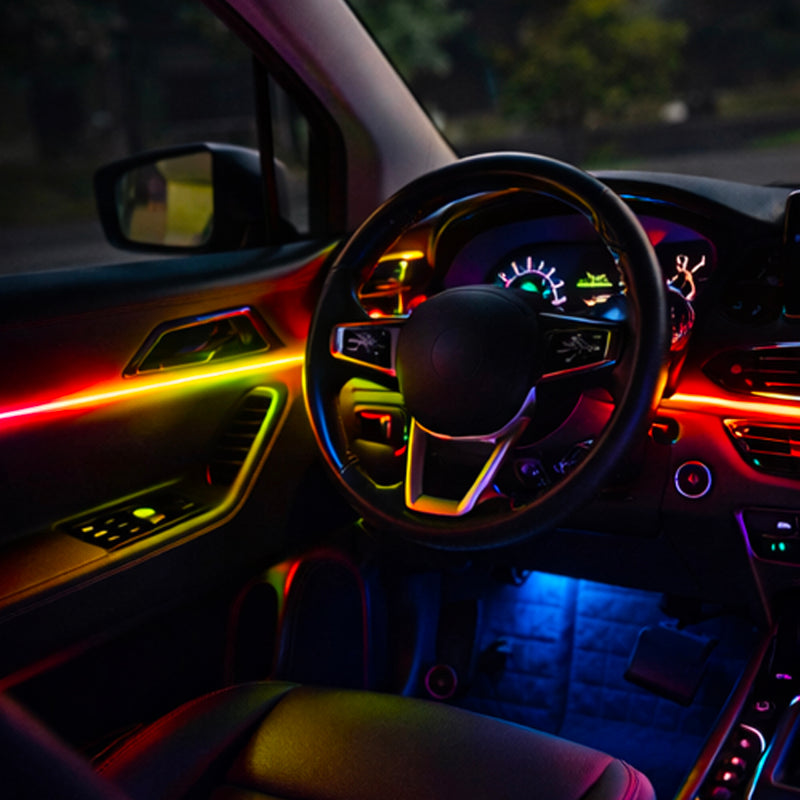 Oracle Lighting Dynamic Colorshift 18 Piece Universal Full LED Interior Dash Board Kit-thumbmail-3
