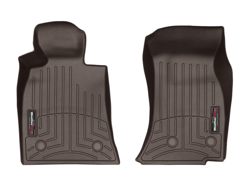 WeatherTech 2013+ Cadillac ATS (Does Not Fit Manual Transmission) Front FloorLiner - Cocoa-thumbmail-2
