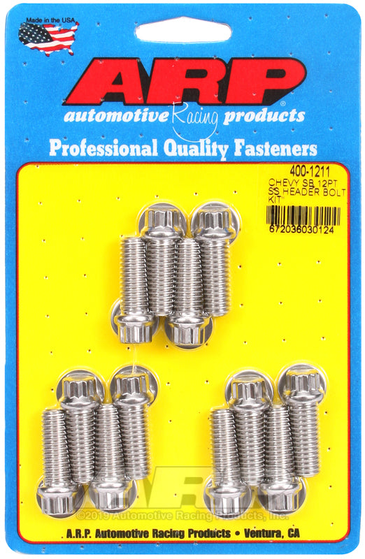 ARP SB Chevy SS 12pt Header Bolt Kit-thumbmail-1