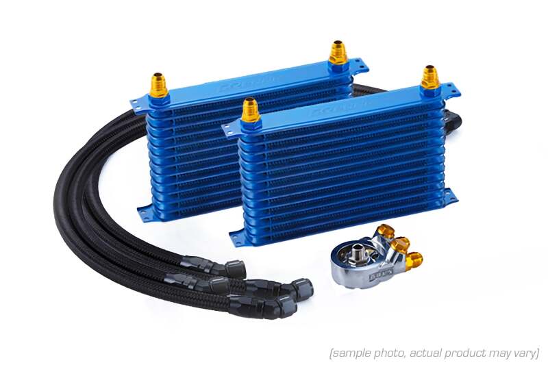GReddy 09-14 Nissan 370Z 13 Row Twin Oil Cooler Z34-thumbmail-2