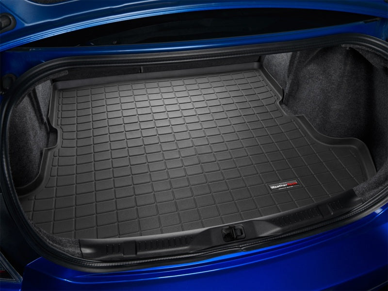 WeatherTech 13+ Hyundai Santa Fe Cargo Liners - Black-thumbmail-2
