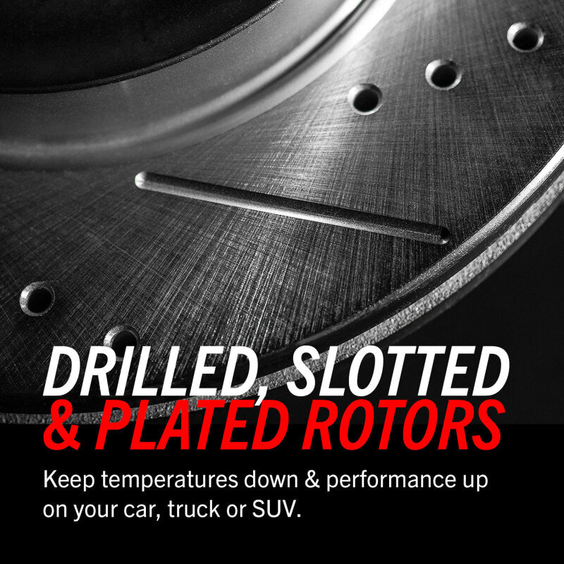 Power Stop 2026 Ford F-550 Super Duty Rear Drilled & Slotted Rotor - Pair-thumbmail-2