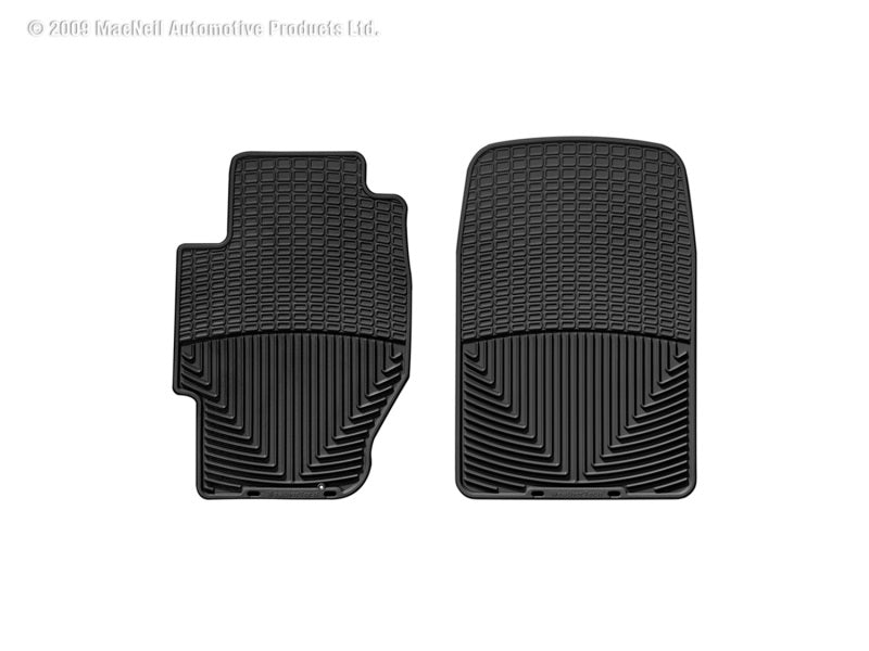 WeatherTech 03 Honda Civic Hybrid Front Rubber Mats - Black-thumbmail-2