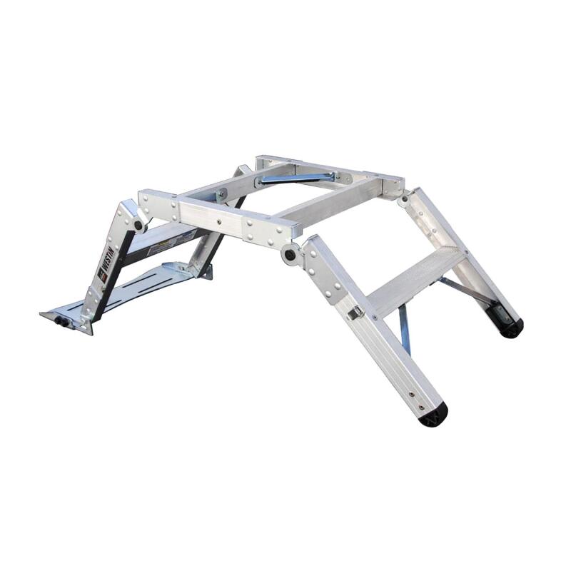 Westin Truck-Pal Tailgate Ladder - Aluminum-thumbmail-16