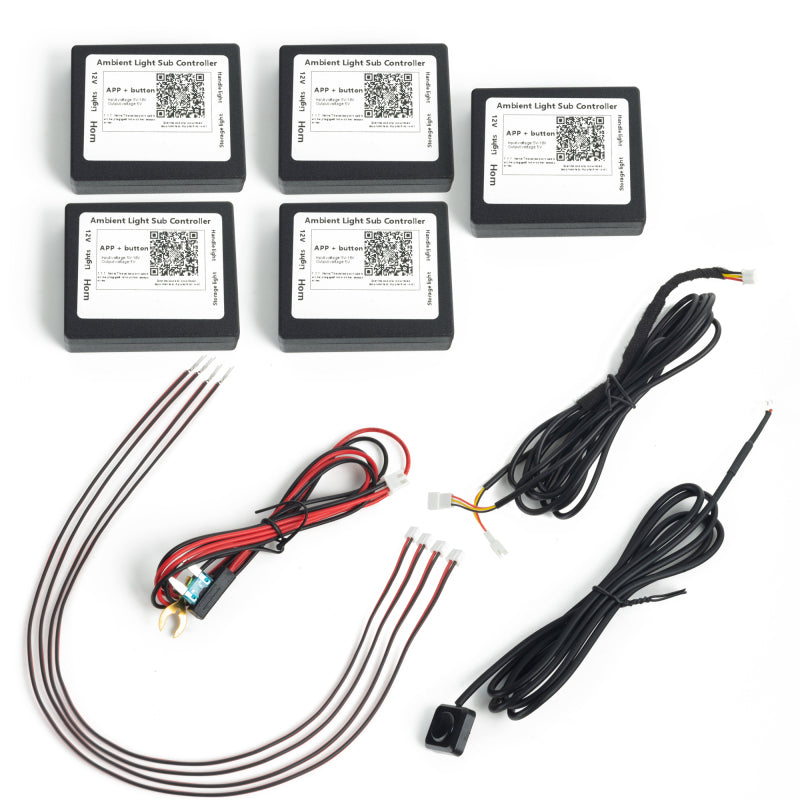 Oracle Lighting Dynamic Colorshift 18 Piece Universal Full LED Interior Dash Board Kit-thumbmail-15