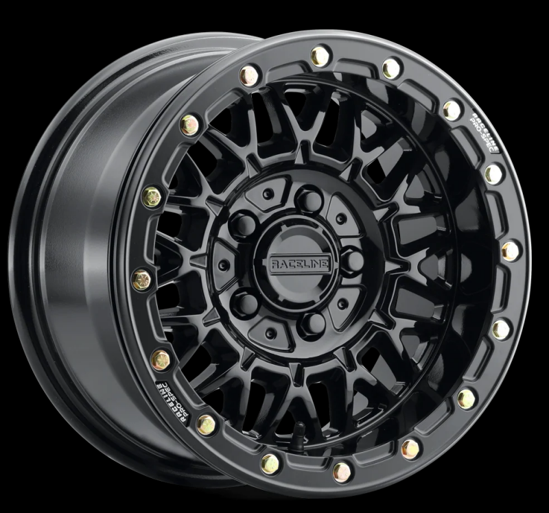Raceline A15 Omega 15x8in / 5x114.3 BP / 0mm Offset / 68mm Bore - Gloss Black-thumbmail-2