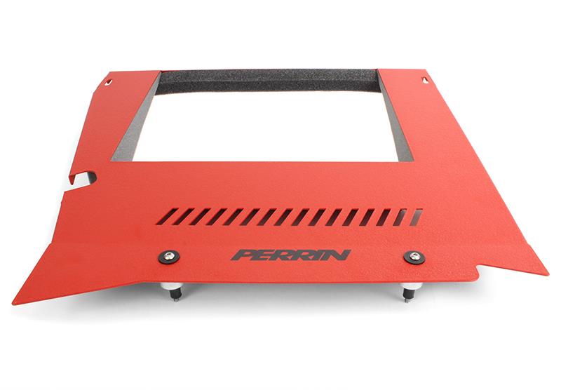 Perrin 15-16 Subaru WRX Engine Cover Kit - Red-thumbmail-7