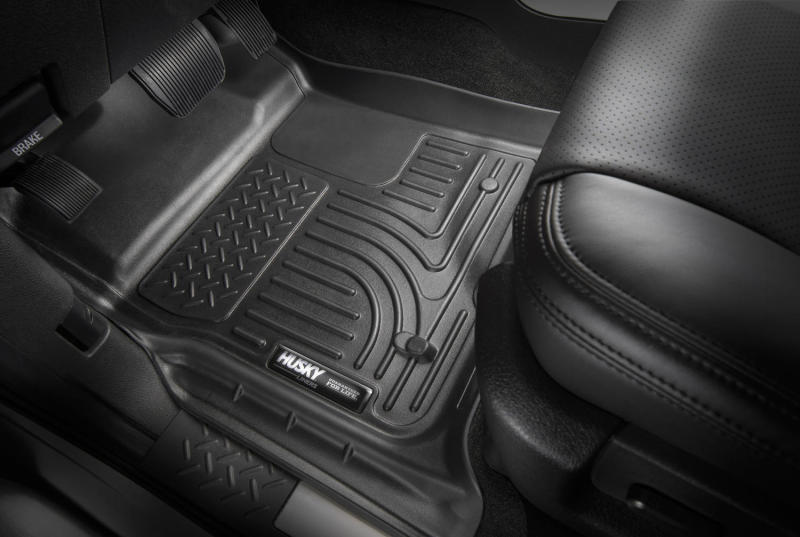 Husky Liners 2022 Hyundai Tucson Excl. Hybrid Weatherbeater Black Front & 2nd Seat Floor Liners-thumbmail-11