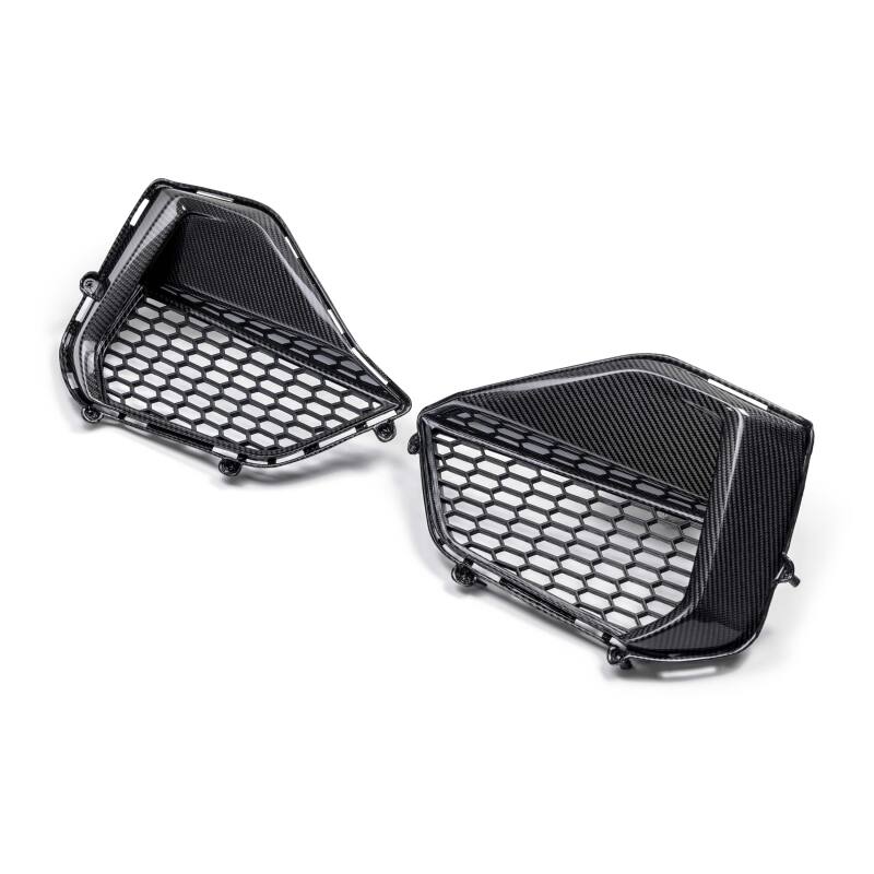 Anderson Composites 2024 Ford Mustang GT Carbon Fiber Front Bumper Inserts-thumbmail-4