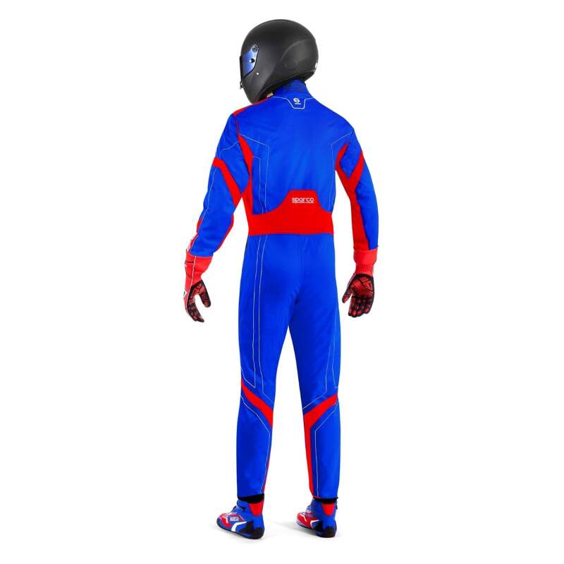 Sparco Thunder Racing Suit Blue/Red - Large-thumbmail-2