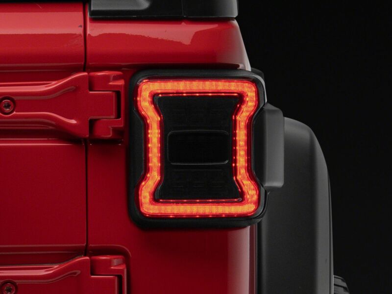 Raxiom 18-26 Jeep Wrangler JL LED Tail Lights- Red Housing- Smoked Lens-thumbmail-11