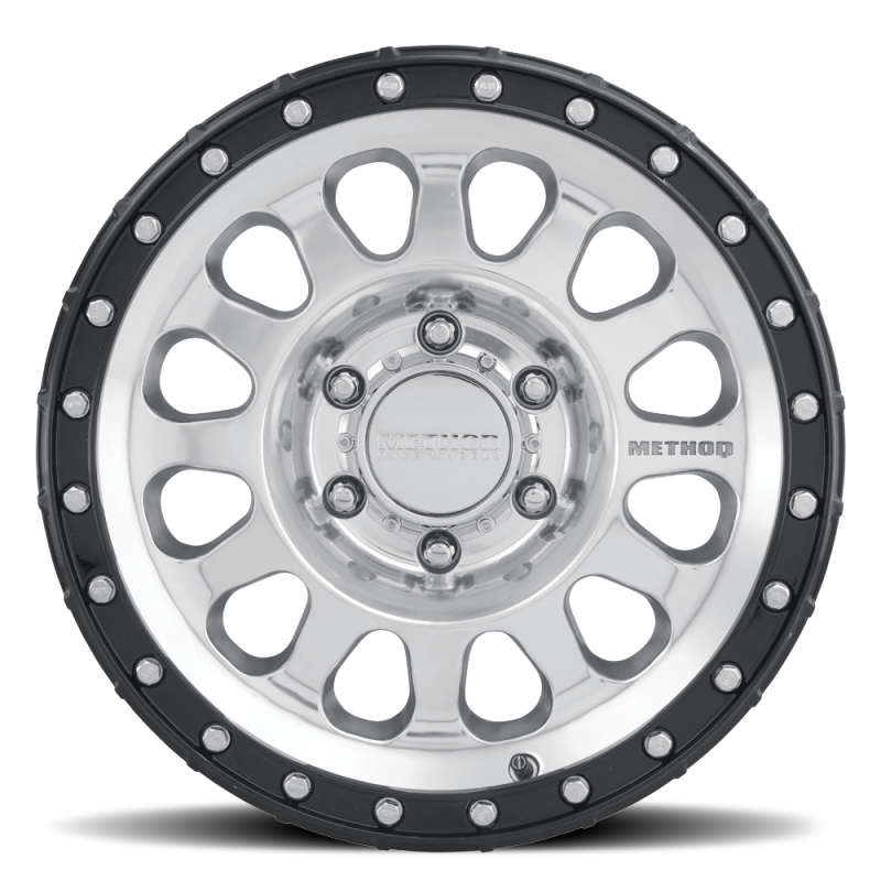 Method MR315 17x8.5 0mm Offset 6x5.5 106.25mm CB Polished Wheel - Gloss Black Lip-thumbmail-3