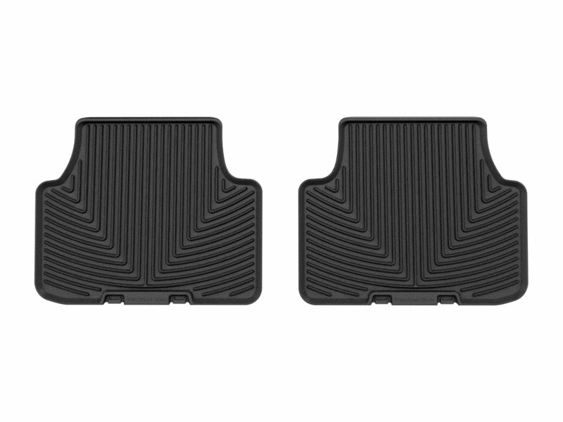 WeatherTech 19-25 Volkswagen Jetta 2nd Row Rear All-Weather Floor Mats - Black-thumbmail-2