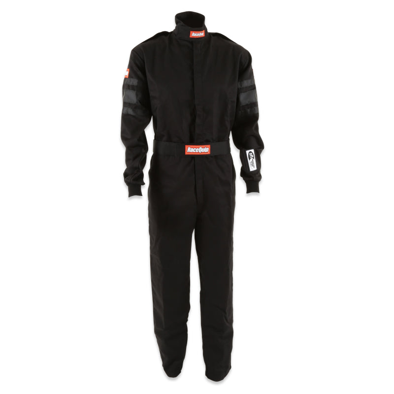 RaceQuip Black SFI-1 1-L Suit - Small